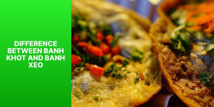 banh khot and banh xeo