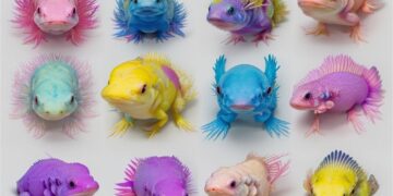 axolotl colors